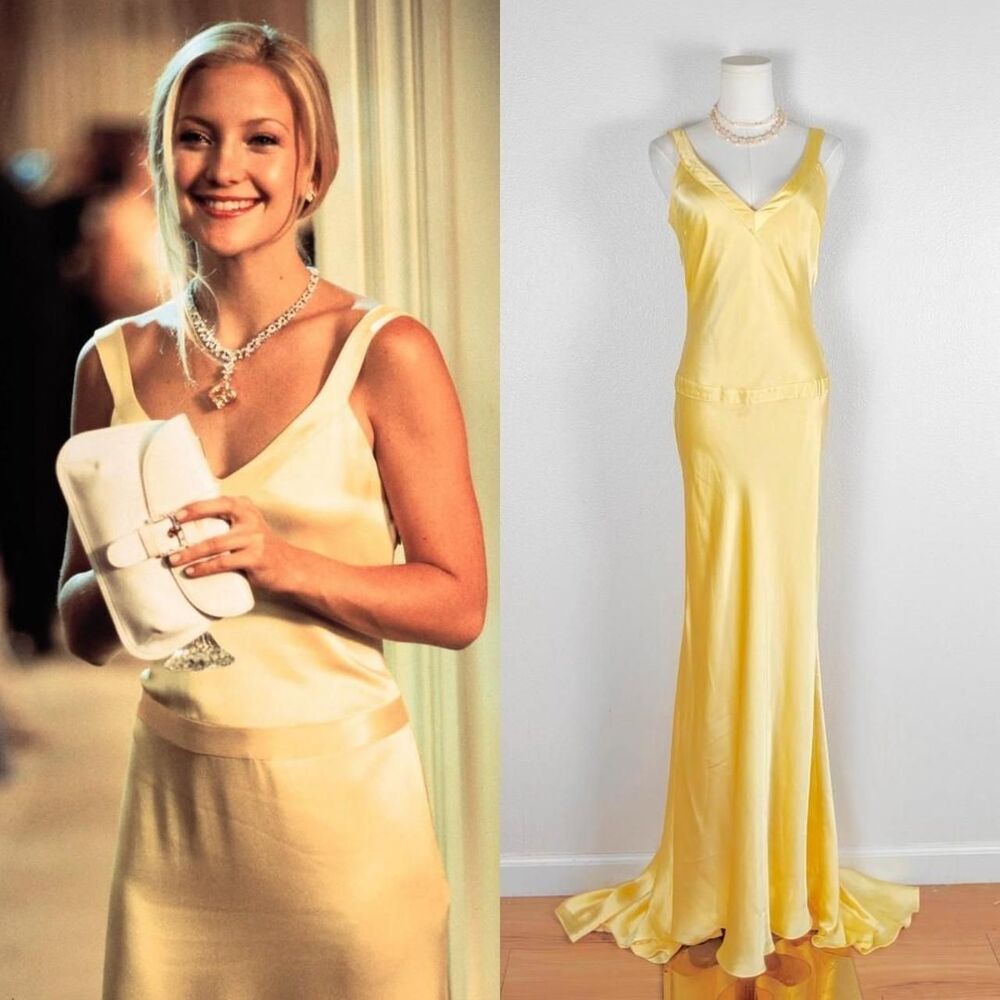 Y2K Yellow How to Lose a Guy in 10 Days Dress